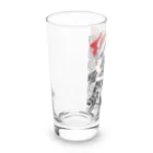ニコニコわんちゃんのお店やさんの愛メガ盛り♡ Long Sized Water Glass :left