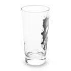 greetenの不死鳥アート　モノクロ Long Sized Water Glass :left