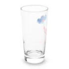 Zn_aen_30の一輪の花とカワウソ Long Sized Water Glass :left