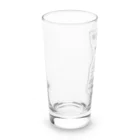 みなのせかいの正社員レシート 歪み Long Sized Water Glass :left