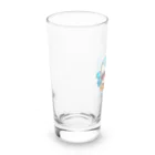 sameeeのカートゥーンサメ君これが一番かわええ Long Sized Water Glass :left