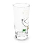 LalaHangeulの오리 (アヒル)韓国語オノマトペ Long Sized Water Glass :left