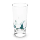 Rabbitflowerのらびっと（グリーン） Long Sized Water Glass :left