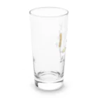 Chapicomon715の三白にゃん　み〜にゃ Long Sized Water Glass :left