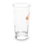 satoayaのアニマルカフェのフードアニマル　キリンバーガー Long Sized Water Glass :left