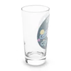まりもの宇宙ユキヒョウ Long Sized Water Glass :left