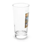 mikkunchamaのかわいいうさぎのイラストグッズ Long Sized Water Glass :left