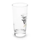 ateliersunrise_kenkenのパグ戦闘員 Long Sized Water Glass :left