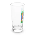 にゃんこショップのレインボーアニマル Long Sized Water Glass :left