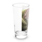 こはちのスピってる犬  Long Sized Water Glass :left