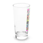 jack_and_beanのヘビーメタルでロックなスカル Long Sized Water Glass :left