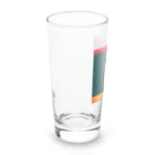 洋服好きな男の子 のお酒好き集まれー Long Sized Water Glass :left