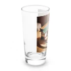 chocobo25whiteのミニチュアな日本家屋01 Long Sized Water Glass :left