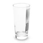 おかきのBLACKスポーツカー Long Sized Water Glass :left