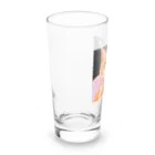 tefutefvの猫のイラストグッズ Long Sized Water Glass :left