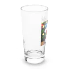 voice_magicianの可愛いサンタさんグッズ Long Sized Water Glass :left