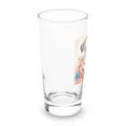 LEONのWe♥PUG　色彩（パグ大好き！） Long Sized Water Glass :left