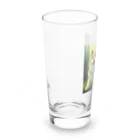 nyanwan3377のいぬ　秋田犬　かわいい Long Sized Water Glass :left