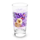 3pomeranian-leo-house　グッズショップのGothic & Lolita　ポメラニアン　白 Long Sized Water Glass :left