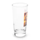 KAWAKAMI-SENTAROUの可愛い猛獣ドットレオ Long Sized Water Glass :left