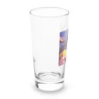 🎨デザイン宮殿🛍️の戦う乙女 Long Sized Water Glass :left