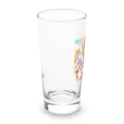 🎨デザイン宮殿🛍️のヘッドホン美少女 Long Sized Water Glass :left