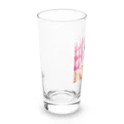 🎨デザイン宮殿🛍️の✨明るい美少女シリーズ：スレンダー女子高生エディション✨ Long Sized Water Glass :left