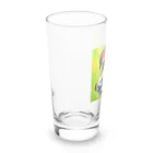 ハッピー・ディライト・ストアの見つめる愛犬 Long Sized Water Glass :left