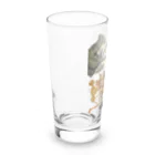 ecoartiqueの非常に非常にグラフィックtシャツのような頭蓋骨のコーヒー Long Sized Water Glass :left