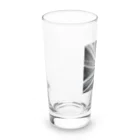  Neo Nature Threads（ネオ ネイチャー スレッズ）のモノクロフラワー Long Sized Water Glass :left