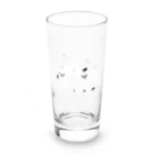 ポメラニアン 🐾 ポメポメしゅーくりむのコーヒー牛乳ぽめ(白) Long Sized Water Glass :left