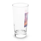 CHOCOLATEAのガラスの街並み Long Sized Water Glass :left