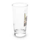 フウマショプの少女と愛犬 Long Sized Water Glass :left