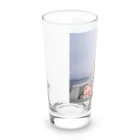 wataru-ingの宗谷岬モニュメント Long Sized Water Glass :left