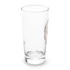 👾るみか勇者Lv.69👾の顔だけてんかんくん Long Sized Water Glass :left