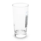 ファンタジスターのモノクロ　モナリザ Long Sized Water Glass :left