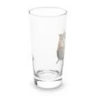 うさぎのうみちゃんねるショップの久保俊太郎作品 うさぎ騎兵No.113-うさぎのうみ Long Sized Water Glass :left