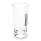 TAIYO 猫好きのフォトプリント美形白猫 Long Sized Water Glass :left