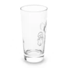 nyahoのばあちゃんと孫 Long Sized Water Glass :left