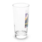 YoMiTの有名な観光スポットをイメージした画像：チチェン・イッツァ（メキシコ） Long Sized Water Glass :left