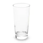 小鳥と映画館のバンザイ猫　クリア Long Sized Water Glass :left