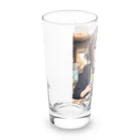 NIJIIRO_CHIHARUの隠れ家ケーキ屋さんの母35歳 Long Sized Water Glass :left