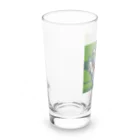 wonderful-lifeのピクセルで描かれたクールなワニ Long Sized Water Glass :left