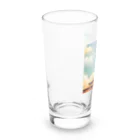 kstm_comのはとちゃんグッズ Long Sized Water Glass :left