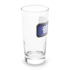 Rail Square の電車方向幕【普通】青地 Long Sized Water Glass :left