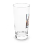 Shiba_IncのBones & Cats（骨 & 猫） Long Sized Water Glass :left