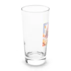 ぶーたんの紅葉の中で輝く彼女 Long Sized Water Glass :left