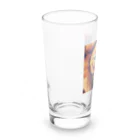 DJシャークのドット絵ライオン Long Sized Water Glass :left