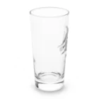 スタジオ・ロングワンのアメリカで着る侍Ｔシャツ！samurai original illustration fashion  Long Sized Water Glass :left