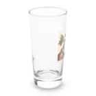 sa_ttyonnのにんじんを持つ パグ Long Sized Water Glass :left